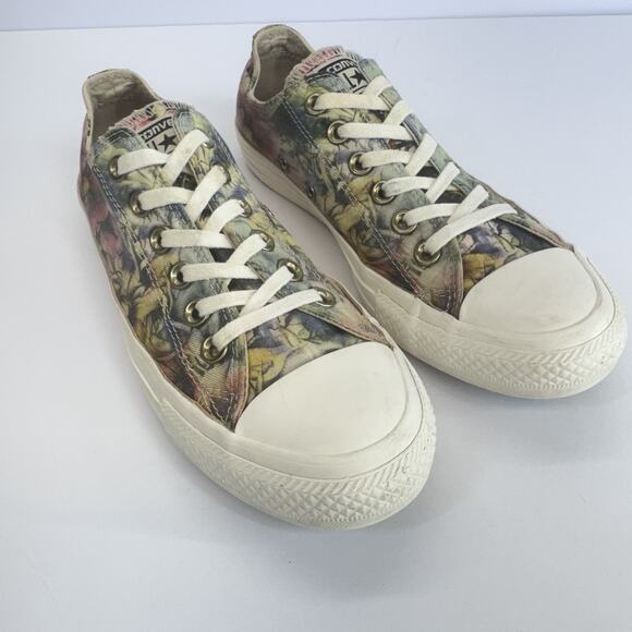 Converse Shoes - Converse All Star Women Sze 7 Low Top Floral Print 547279F Lace Up Casual Canvas